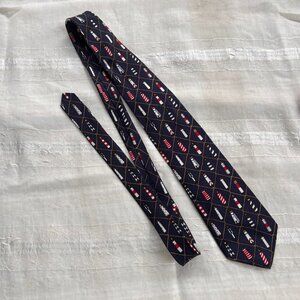 Alynn 100% Silk Necktie Sentinels by Eric Holch